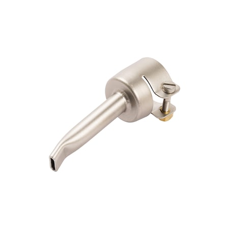Leister Angled Wide Slot Nozzle 21.3 mm, 10 mm, 2 mm 10X 2 mm 15 deg angled wide slot nozzle